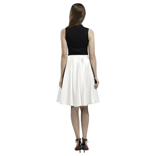 Cloud Dancer Melete Pleated Midi Skirt (Model D15)