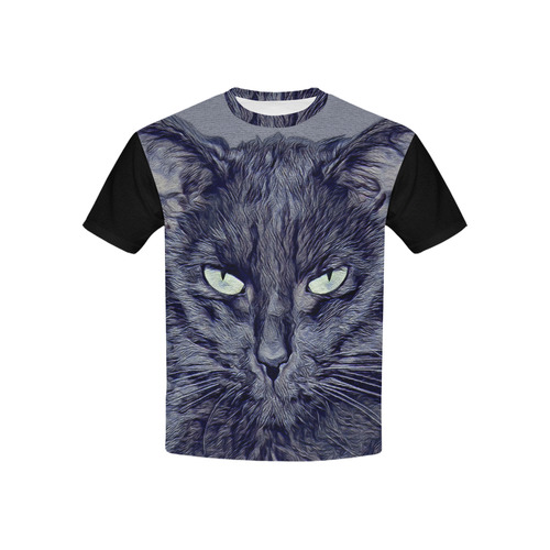 CAT EMMA TWO Kids' All Over Print T-shirt (USA Size) (Model T40)