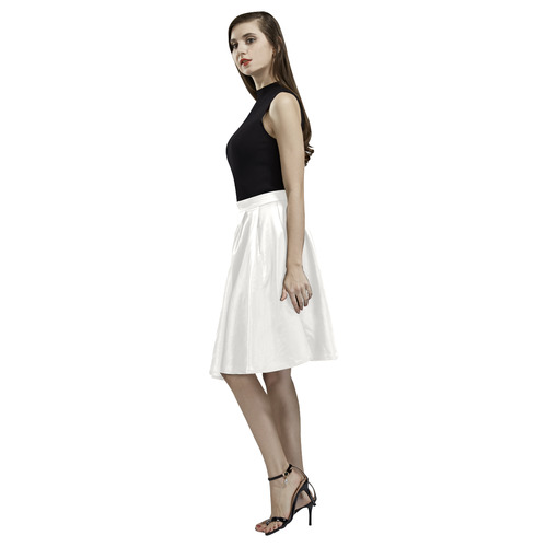 Cloud Dancer Melete Pleated Midi Skirt (Model D15)