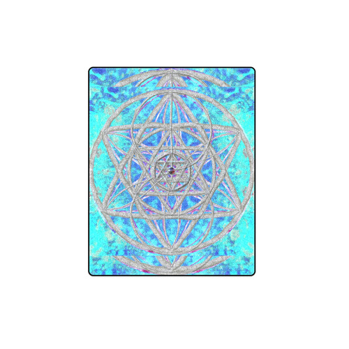 protection in blue harmony Blanket 40"x50"