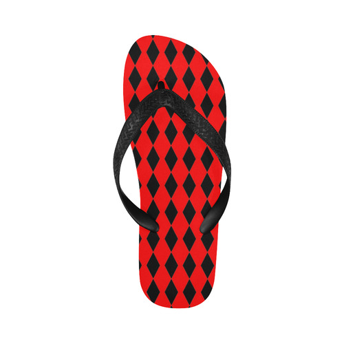 Harlequin & Stripes Flip Flops for Men/Women (Model 040)