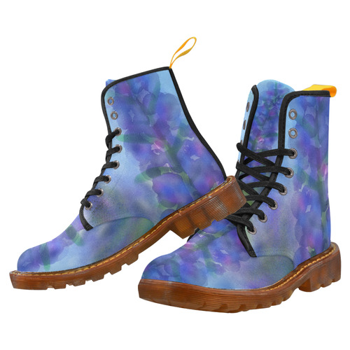 Blue Fire. Inspired by the Magic Island. Martin Boots For Women Model 1203H