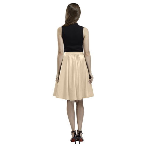 Marzipan Melete Pleated Midi Skirt (Model D15)