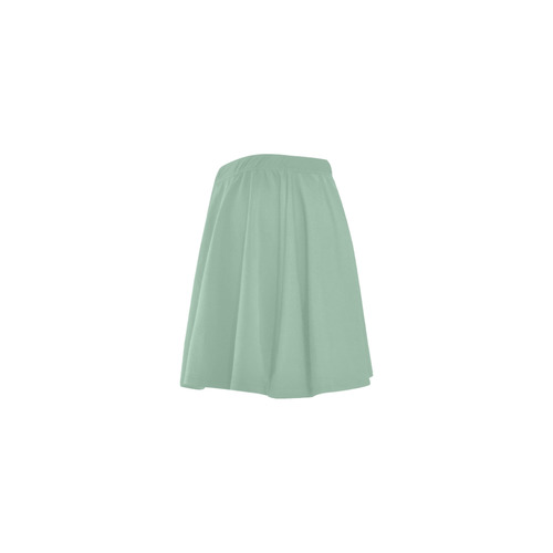 Grayed Jade Mini Skating Skirt (Model D36)