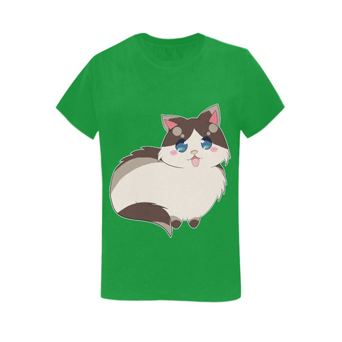 Ragdoll Cat for Life Women's T-Shirt in USA Size (Two Sides Printing)