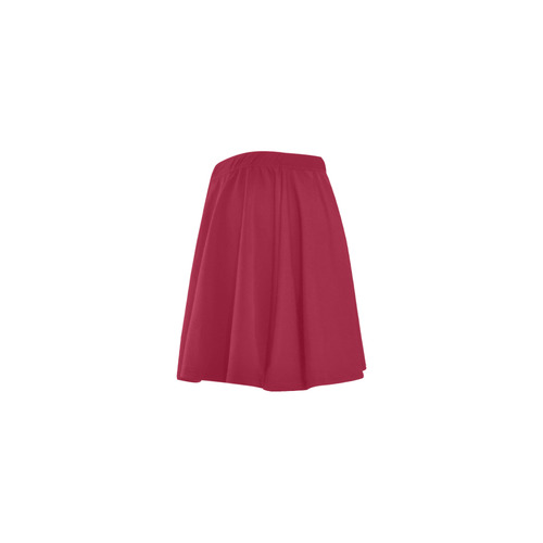 Jester Red Mini Skating Skirt (Model D36)