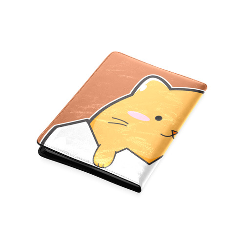 Happy Cartoon Cat Egg Custom NoteBook A5