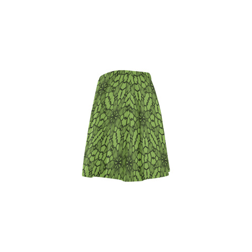 Greenery Lace Mini Skating Skirt (Model D36)