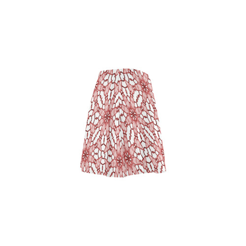 Coral Lace Mini Skating Skirt (Model D36)