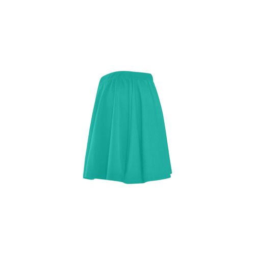 Pool Green Mini Skating Skirt (Model D36)