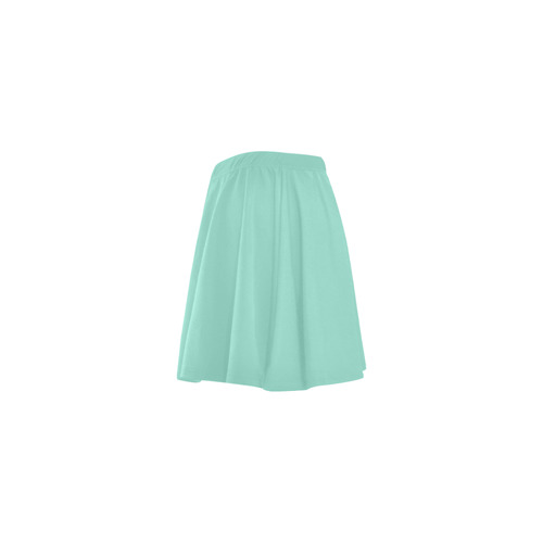 Beach Glass Mini Skating Skirt (Model D36)