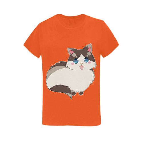 Ragdoll Cat for Life Women's T-Shirt in USA Size (Two Sides Printing)