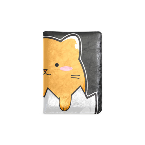 Happy Cartoon Cat Egg Custom NoteBook A5