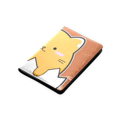 Happy Cartoon Cat Egg Custom NoteBook A5