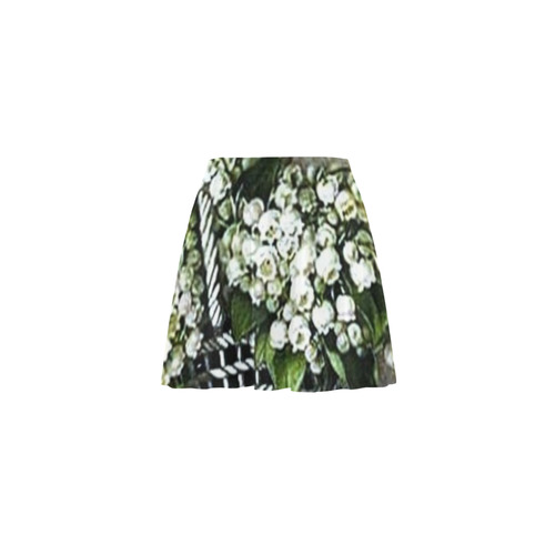 Lily of the Valley Mini Skating Skirt (Model D36)