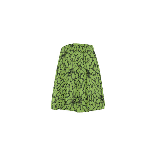 Greenery Lace Mini Skating Skirt (Model D36)