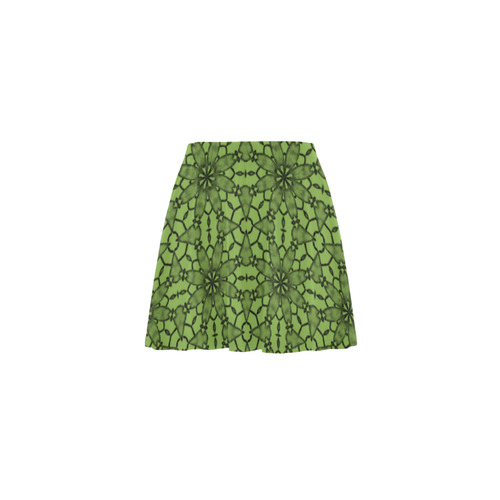 Greenery Lace Mini Skating Skirt (Model D36)