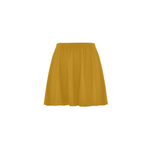Pirate Gold Mini Skating Skirt (Model D36)