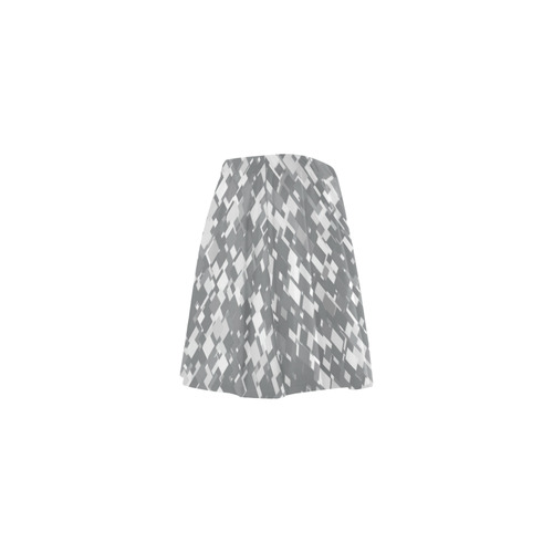 Sharkskin Pixels Mini Skating Skirt (Model D36)