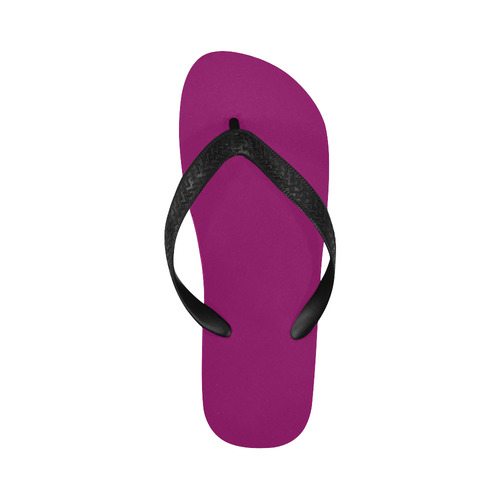 Cardinal Pink Flip Flops for Men/Women (Model 040)