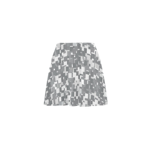 Sharkskin Pixels Mini Skating Skirt (Model D36)