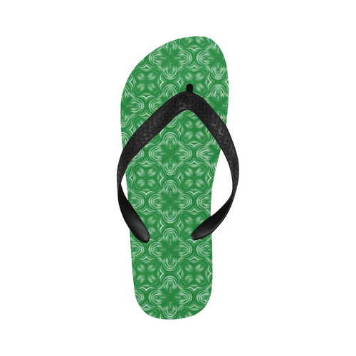 Green Shadows Flip Flops for Men/Women (Model 040)