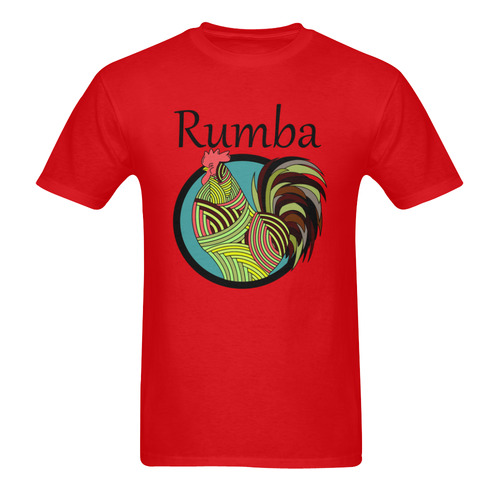 Rumba Men's T-Shirt in USA Size (Two Sides Printing)