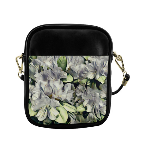 Elegant Flowers A by JamColors Sling Bag (Model 1627)