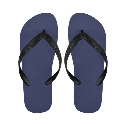 Blueberry Flip Flops for Men/Women (Model 040)