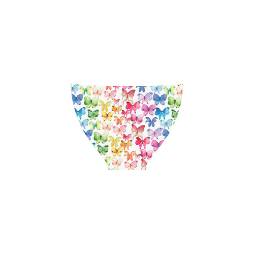 Rainbow Butterflies Custom Bikini Swimsuit