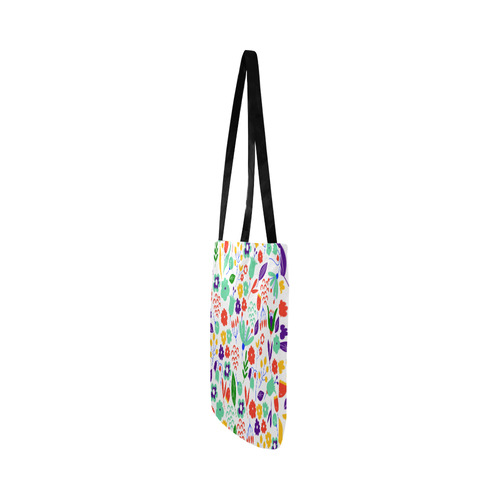 Cute Floral Pattern Reusable Shopping Bag Model 1660 (Two sides)