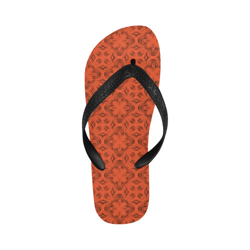 Flame Shadows Flip Flops for Men/Women (Model 040)