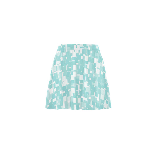 Limpet Shell Pixels Mini Skating Skirt (Model D36)