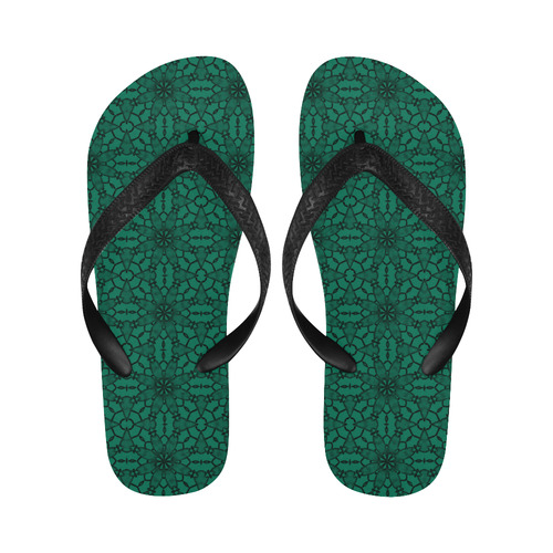 Lush Meadow Lace Flip Flops for Men/Women (Model 040)