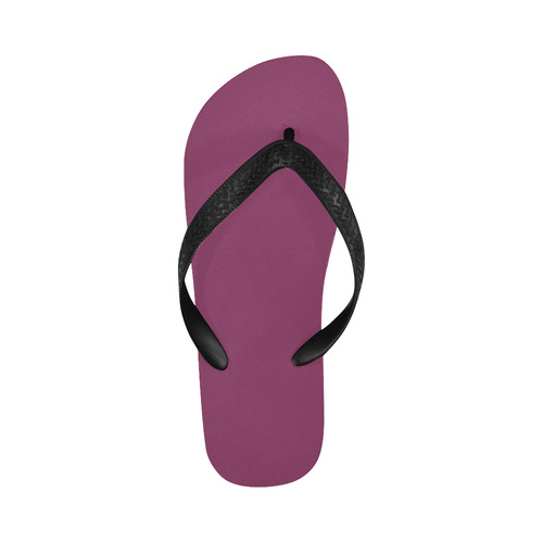 Boysenberry Flip Flops for Men/Women (Model 040)