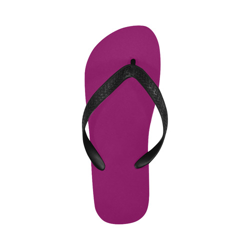 Cardinal Pink Flip Flops for Men/Women (Model 040)