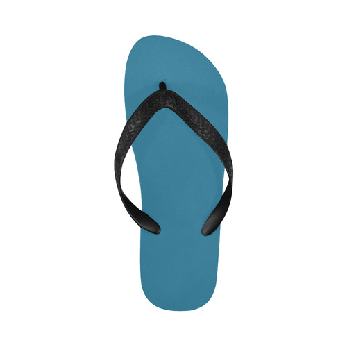 Jelly Bean Blue Flip Flops for Men/Women (Model 040)