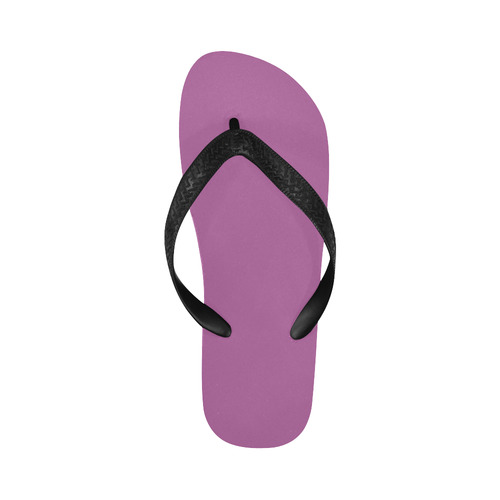 Radiant Orchid Flip Flops for Men/Women (Model 040)