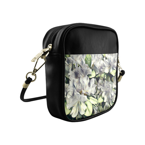 Elegant Flowers A by JamColors Sling Bag (Model 1627)