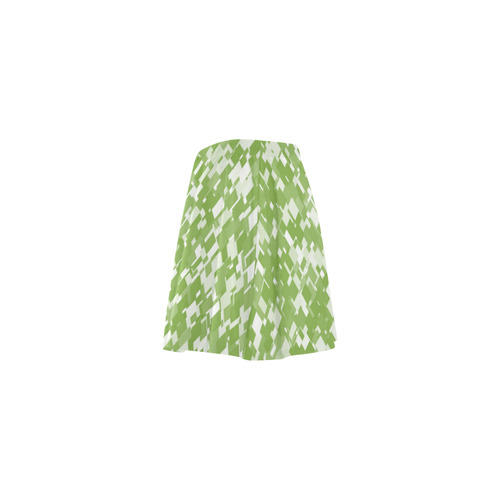 Greenery Pixels Mini Skating Skirt (Model D36)