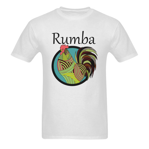 Rumba Men's T-Shirt in USA Size (Two Sides Printing)