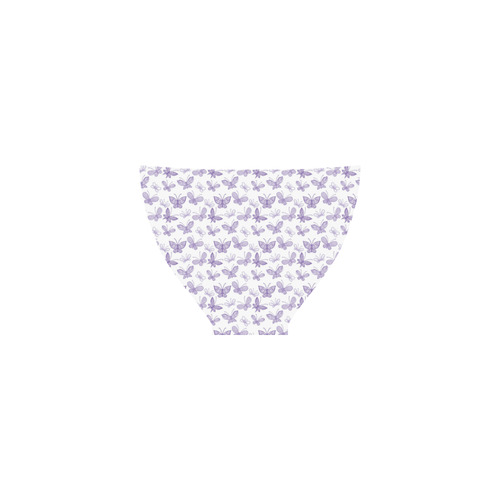 Cute Purple Butterflies Custom Bikini Swimsuit