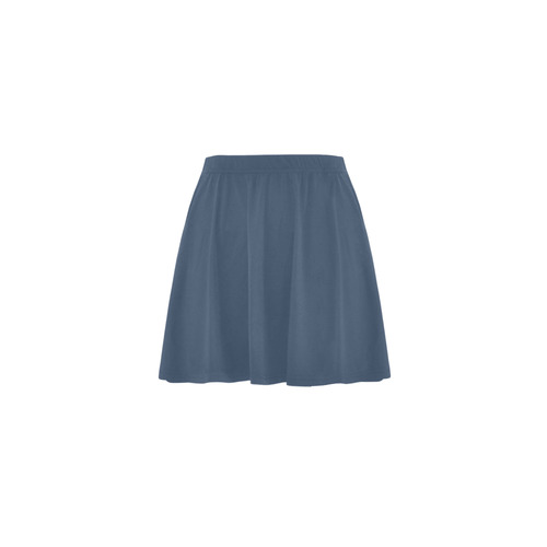 Ensign Blue Mini Skating Skirt (Model D36)