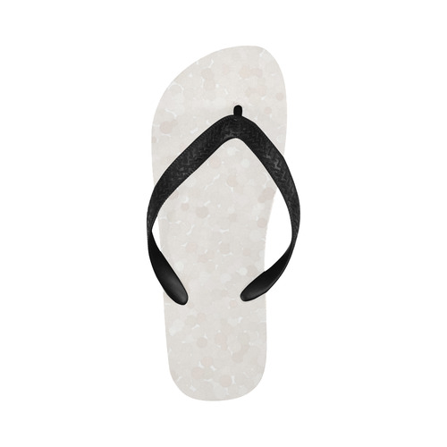 Bridal Blush Bubbles Flip Flops for Men/Women (Model 040)