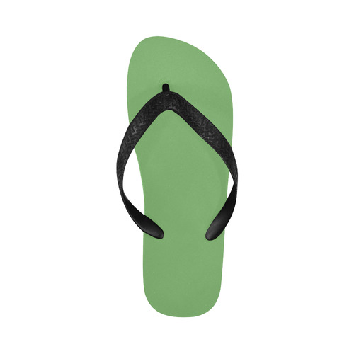 Grass Green Flip Flops for Men/Women (Model 040)
