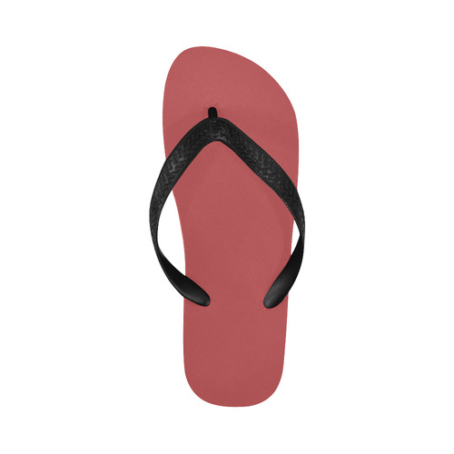 Cranberry Flip Flops for Men/Women (Model 040)