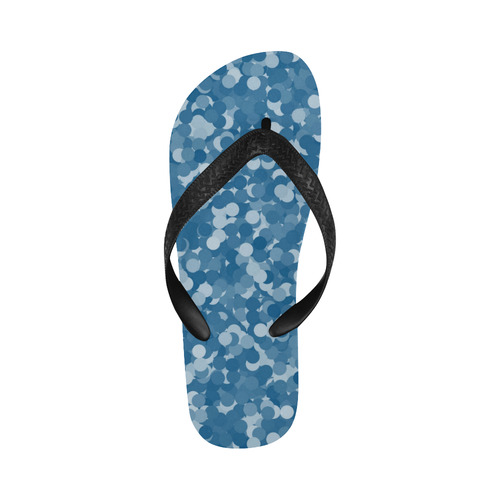 Snorkel Blue Bubbles Flip Flops for Men/Women (Model 040)