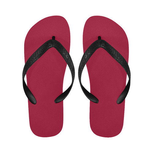 Jester Red Flip Flops for Men/Women (Model 040)