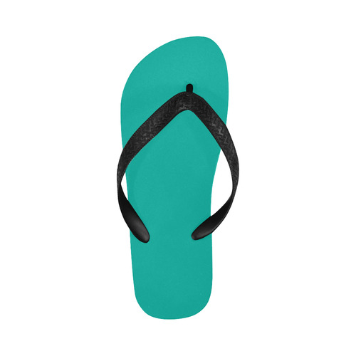 Pool Green Flip Flops for Men/Women (Model 040)