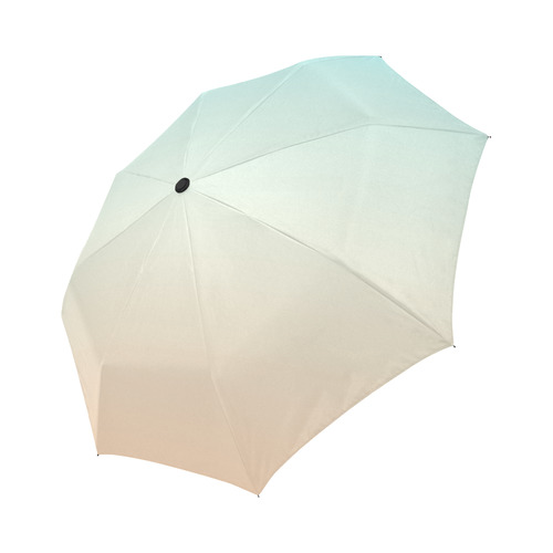 Pale Turquoise Tropical Paradise Island Ibiza Balearic Beach Auto-Foldable Umbrella (Model U04)